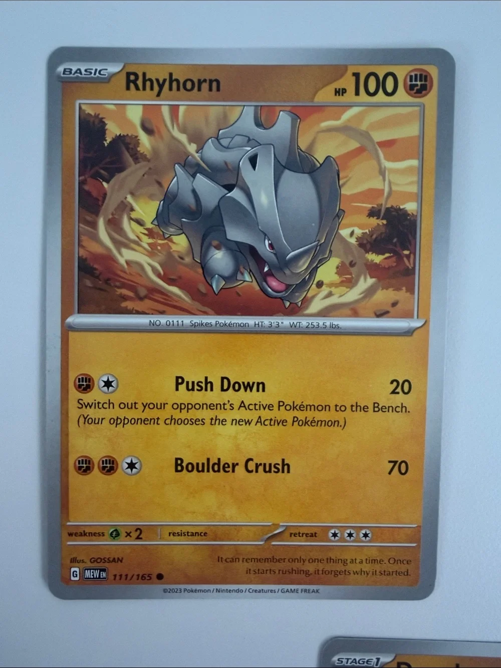 🌎 Ground Pokémon Card Lot | Drilbur Excadrill Donphan Rhyhorn ✨5/$25✨
